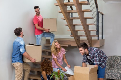 Professional local removals team planning a move in Earlscourt
