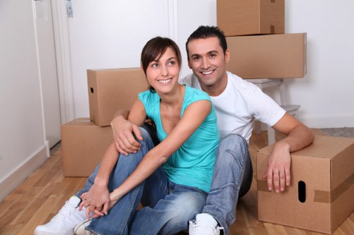 Removal van loaded for a smooth Earlscourt relocation